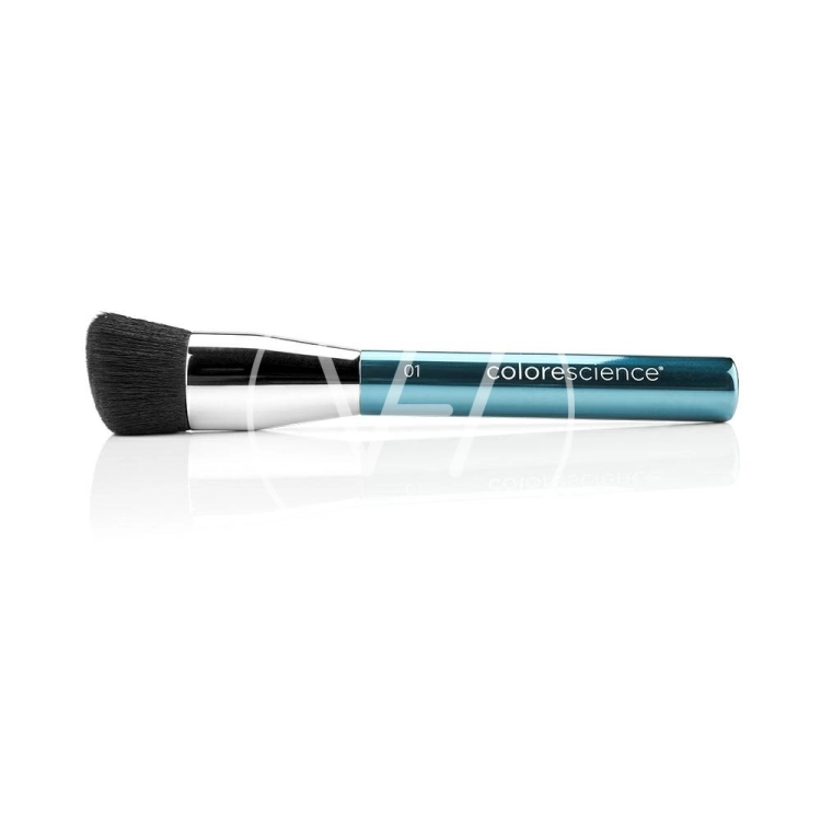 Colorescience Angled Brush 01 – skośny pędzel do aplikacji kosmetyków do twarzy