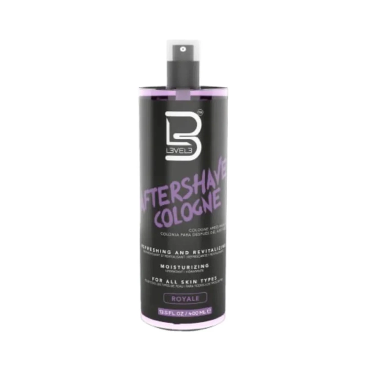 L3VEL3 / LV3 Royale Aftershave Cologne 400 ml – odświeżająca woda po goleniu