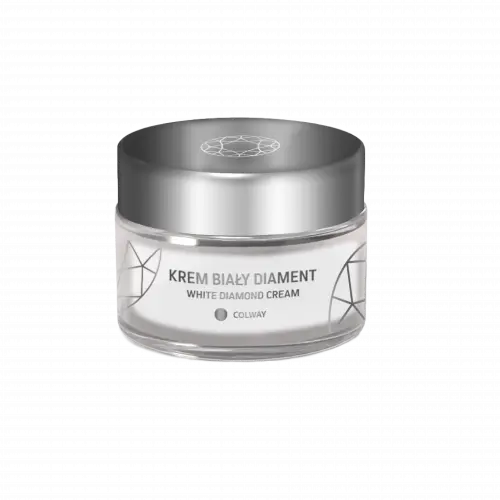 COLWAY Krem Biały Diament 50 ml – intensywnie nawilżający krem przeciwstarzeniowy do twarzy