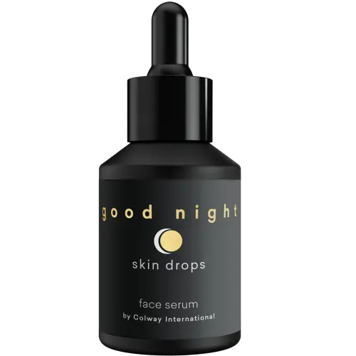 COLWAY Good Night Skin Drops Face Serum 30 ml – nocne serum przeciwzmarszczkowe z Argireliną, ektoiną i niacynamidem