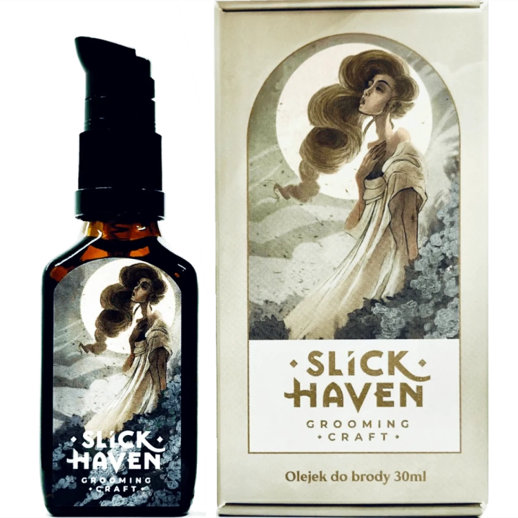 Slickhaven White Lady Olejek do Brody 30 ml – pielęgnacja i zmiękczenie zarostu