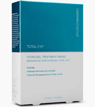 Colorescience Total Eye Hydrogel Treatment Masks 12 par – hydrożelowe płatki pod oczy