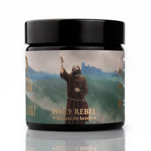 Slickhaven Holy Rebel Balsam do Brody 60 ml – balsam pielęgnujący i stylizujący zarost
