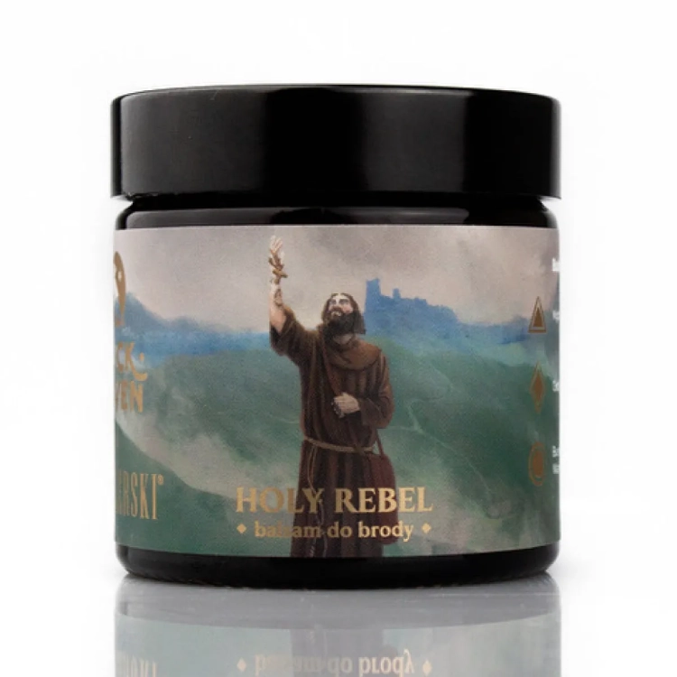 Slickhaven Holy Rebel Balsam do Brody 60 ml – balsam pielęgnujący i stylizujący zarost