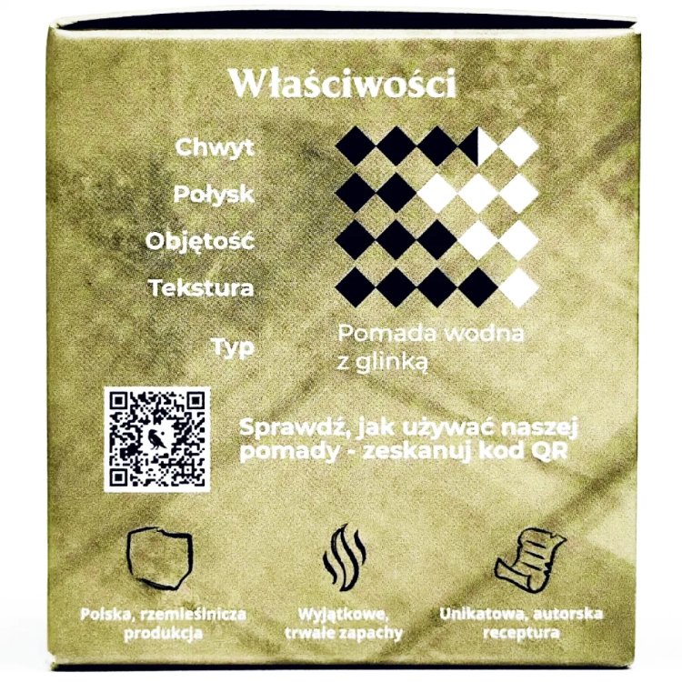 Slickhaven Shifty Beggar Wodna Pomada do Włosów 60 ml – pomada do stylizacji włosów