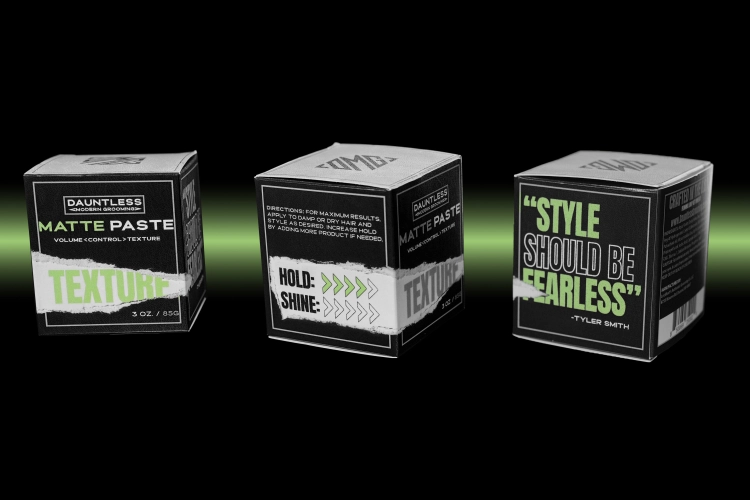 Dauntless Matte Paste 85 g – matowa pasta do stylizacji włosów