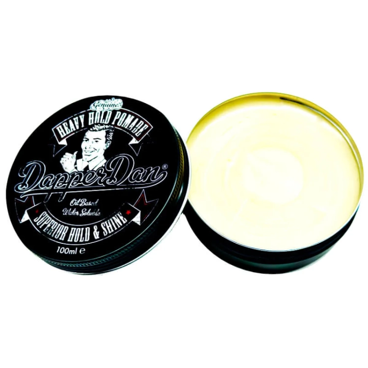 Dapper Dan Heavy Hold Pomade 100 ml – bardzo mocna pomada do włosów z połyskiem