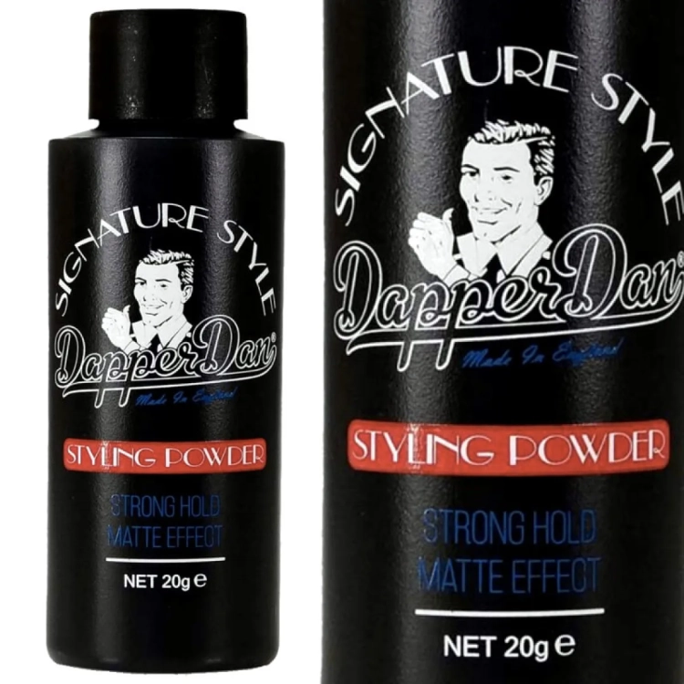 Dapper Dan Signature Style Texture Dust 20 g – matowy puder do stylizacji i objętości włosów