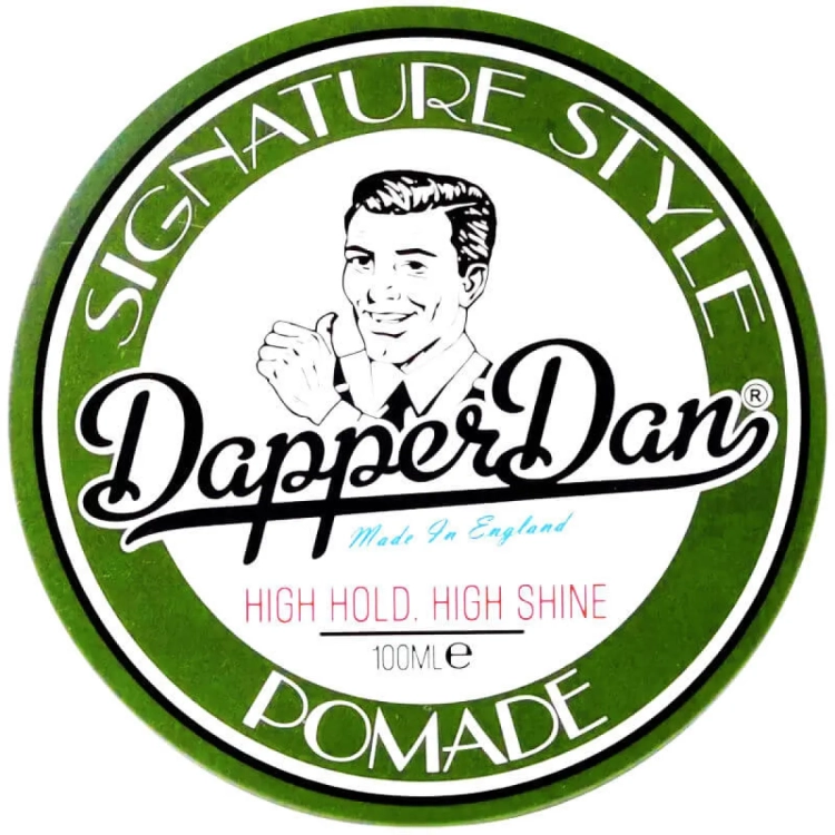 Dapper Dan Signature Style Pomade 100 ml – wodna pomada do włosów z mocnym chwytem i połyskiem