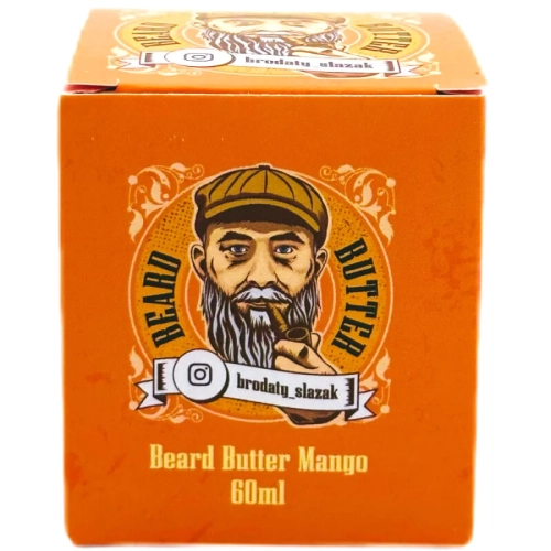 Brodaty Ślązak Beard Butter Mango 60 ml – wegańskie masło do brody i zarostu