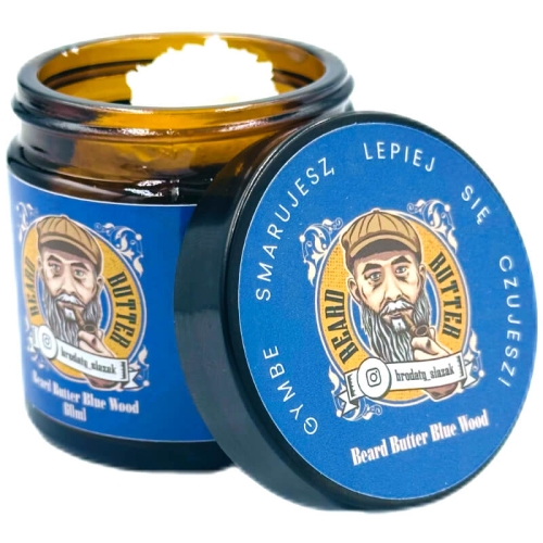 Brodaty Ślązak Beard Butter Blue Wood 60 ml – wegańskie masło do brody