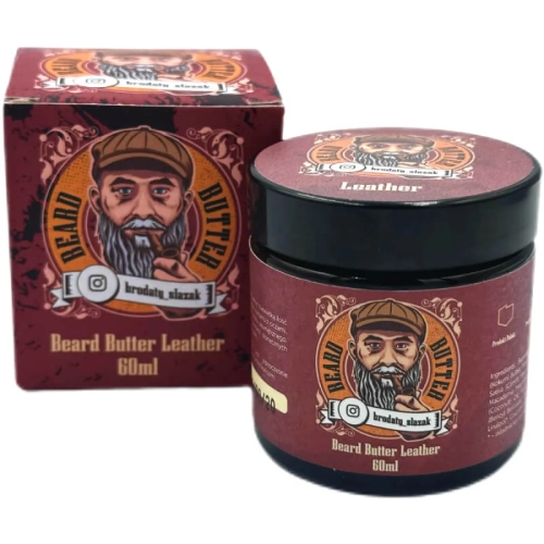 Brodaty Ślązak Beard Butter Leather 60 ml – wegańskie masło do brody