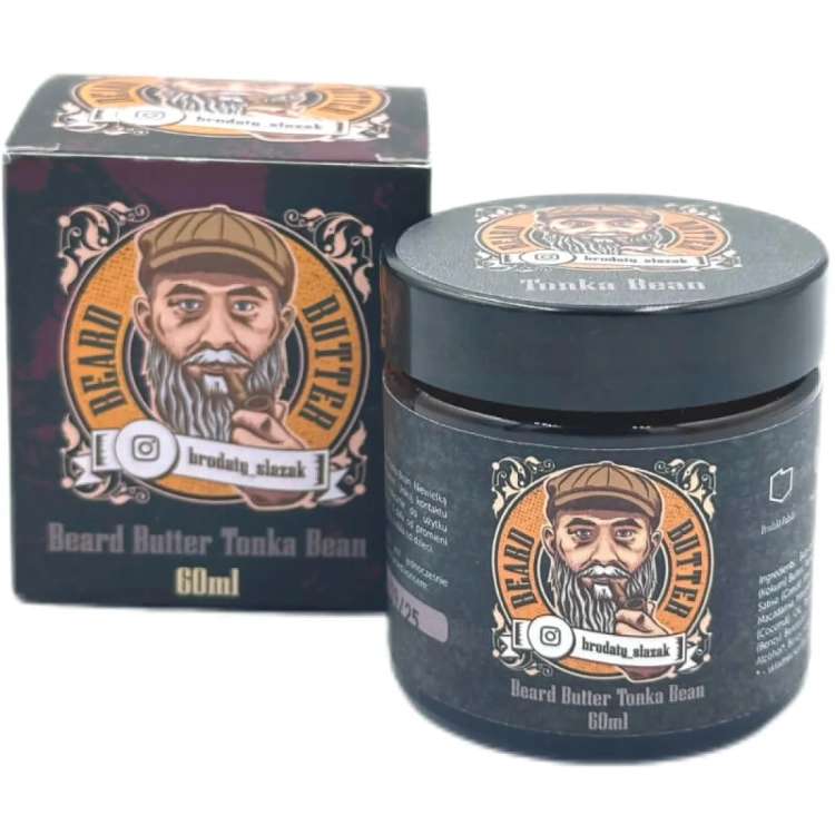 Brodaty Ślązak Beard Butter Tonka Bean 60 ml – wegańskie masło do brody