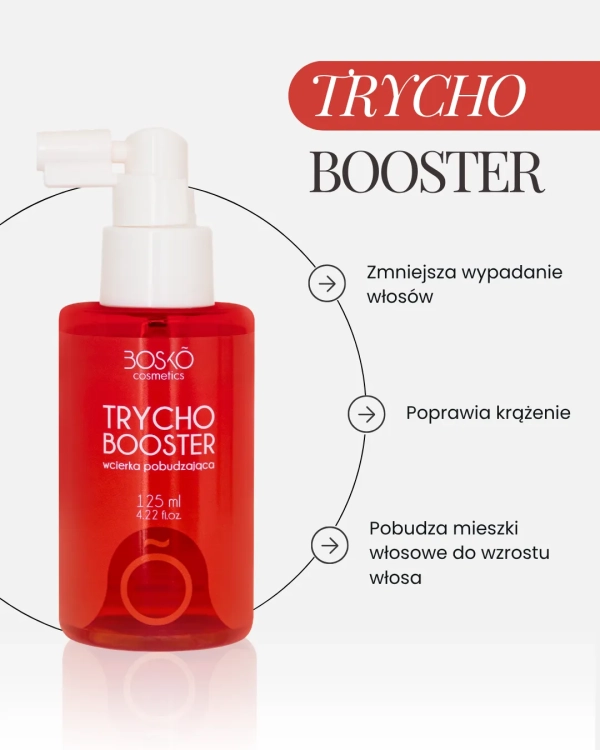 BOSKO Cosmetics Trychobooster 125 ml – pobudzająca wcierka na porost włosów