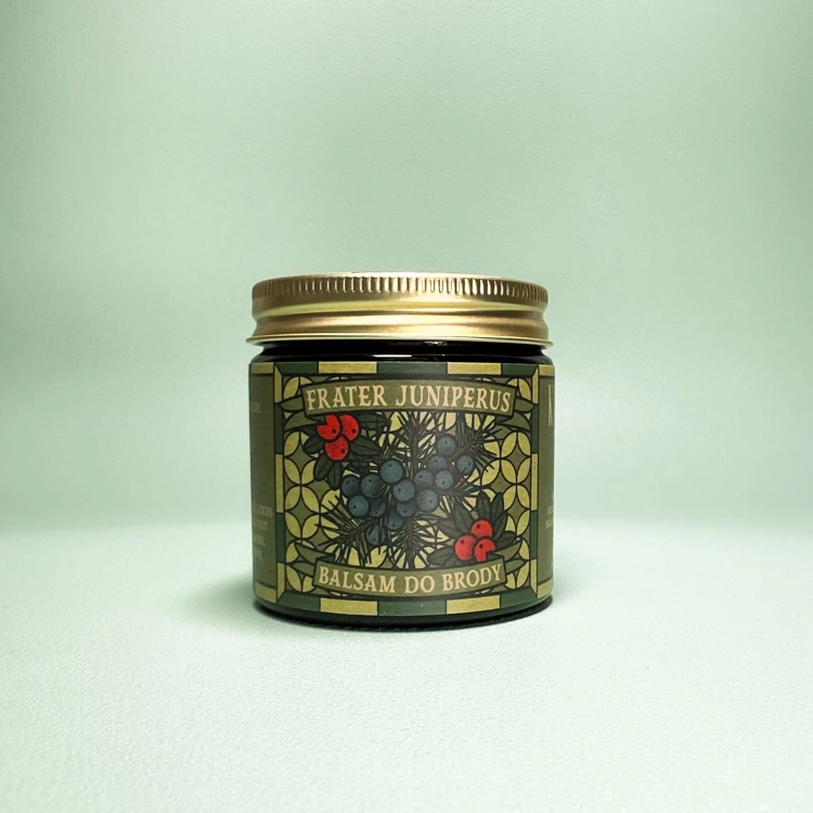 Kanclerski Frater Juniperus 50 ml – balsam do brody Żurawina i Jałowiec