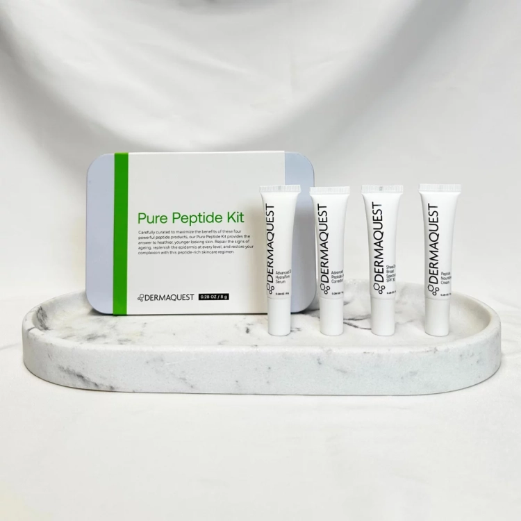 DermaQuest Pure Peptide Kit – zaawansowany zestaw przeciwstarzeniowy z peptydami i SPF 30