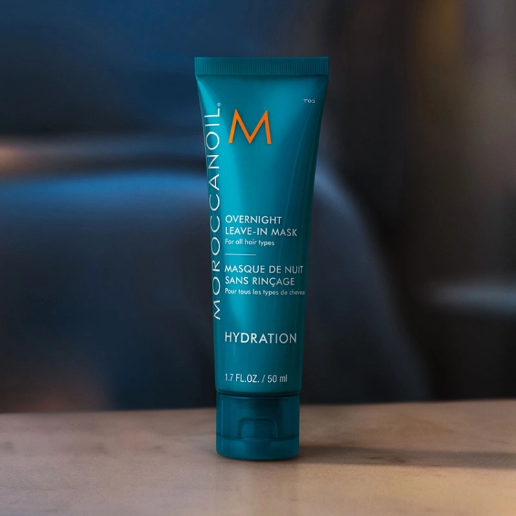 Moroccanoil Overnight Leave-In Mask 50 ml – nocna maska nawilżająca do włosów bez spłukiwania