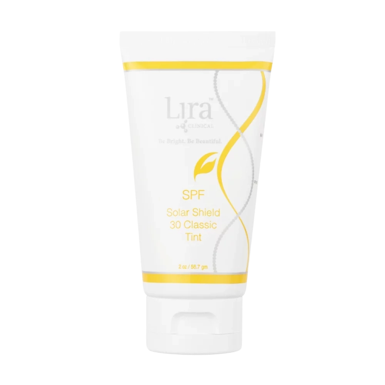Lira Clinical SPF Solar Shield 30 Classic Tint – mineralny krem koloryzujący SPF 30 z 21% tlenkiem cynku