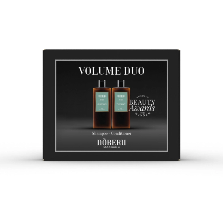 Noberu Giftbox Volume Duo – zestaw zwiększający objętość włosów Szampon + Odżywka 2 × 250 ml