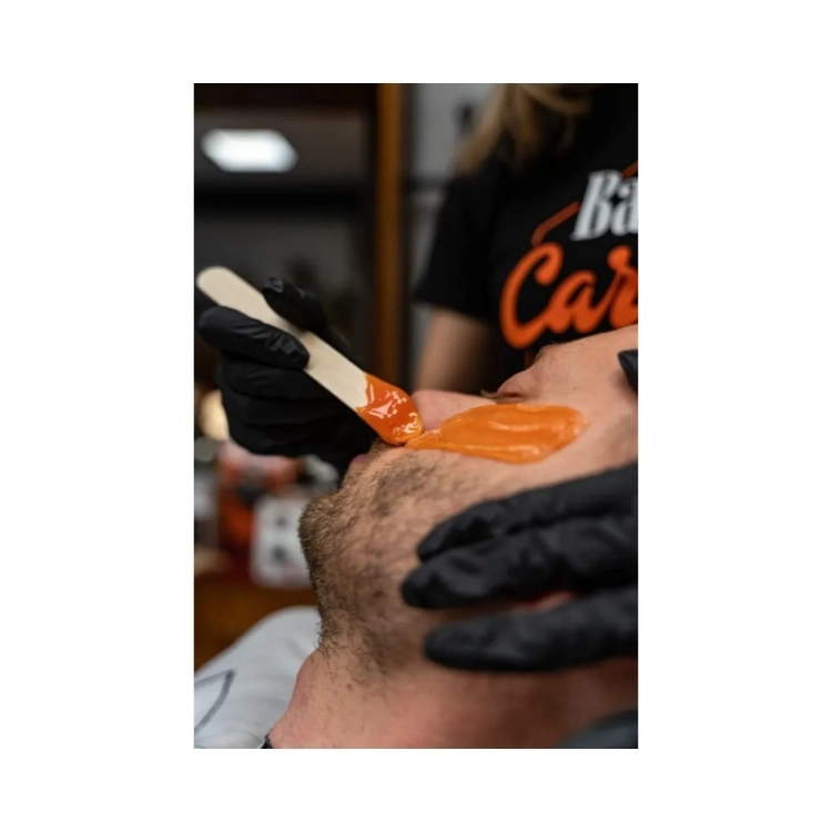 The Shave Factory Carmel Barber Wax Film Wax – Wosk do Depilacji o Zapachu Karmelu 800 g