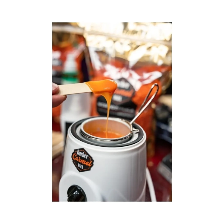 The Shave Factory Carmel Barber Wax Film Wax – Wosk do Depilacji o Zapachu Karmelu 800 g