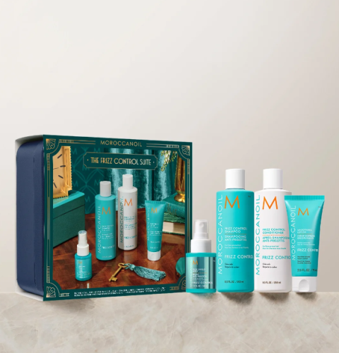 Moroccanoil Świąteczny Zestaw Wygładzający Frizz Control Holiday Set – do włosów puszących się