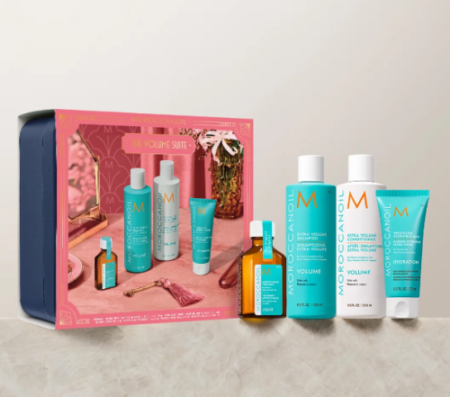Moroccanoil Świąteczny Zestaw Zwiększający Objętość Extra Volume Holiday Set – do włosów cienkich