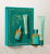 Moroccanoil The Shine Suite Moroccan Mint Tea – zestaw prezentowy z miętowym balsamem do ust i kuracją do włosów 2 × 15 ml