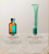 Moroccanoil The Shine Suite Moroccan Mint Tea – zestaw prezentowy z miętowym balsamem do ust i kuracją do włosów 2 × 15 ml