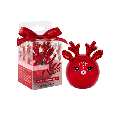 SunewMed+ Dear Kiss Red 8 g – odżywczy balsam do ust z masłem shea o orzechowym zapachu