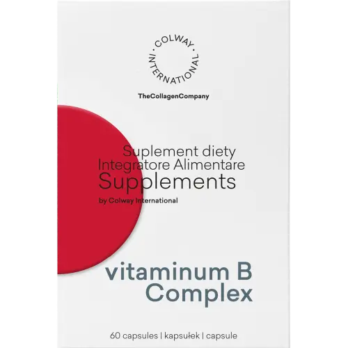 Colway Vitaminum B Complex – kompleks 8 witamin z grupy B, 60 tabletek