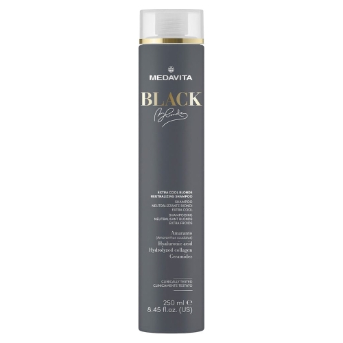 Medavita Black Blondie Extra Cool Blonde Neutralizing Shampoo 250 ml – szampon neutralizujący żółte refleksy do włosów blond