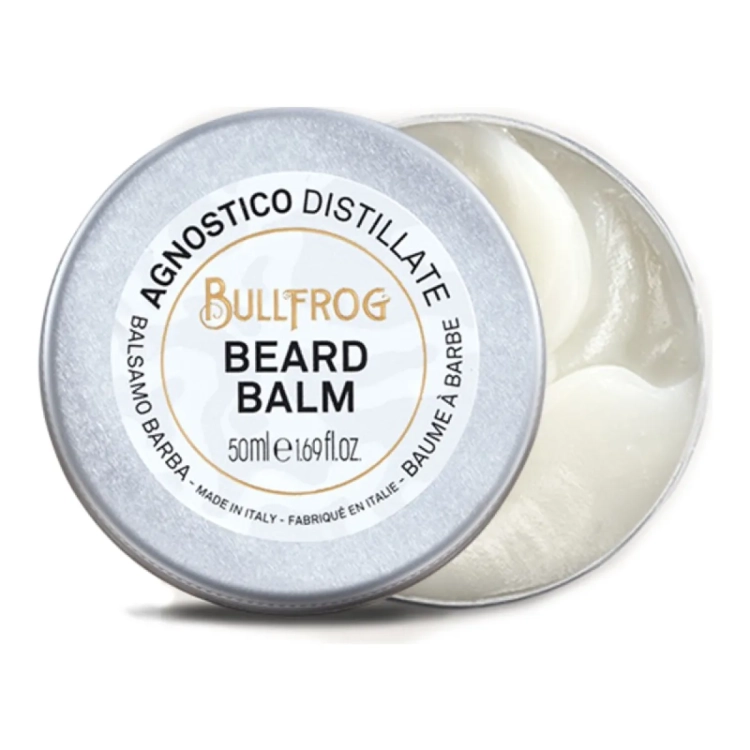 Bullfrog Agnostico Distillate Beard Balm – Odżywczy Balsam do Brody z Masłem Shea i Olejem Arganowym 50 ml