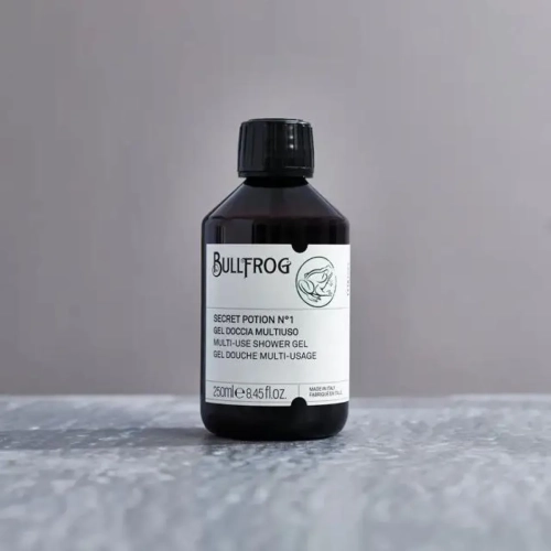 Bullfrog Secret Potion N.1 Multi-action Showergel 3w1 – Żel do Mycia Ciała, Twarzy i Włosów 250 ml