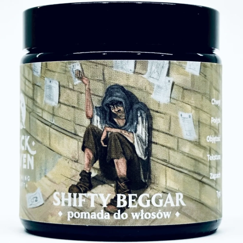 Slickhaven Shifty Beggar – Wodna pomada do włosów z glinką, mocny chwyt i średni połysk 120 ml