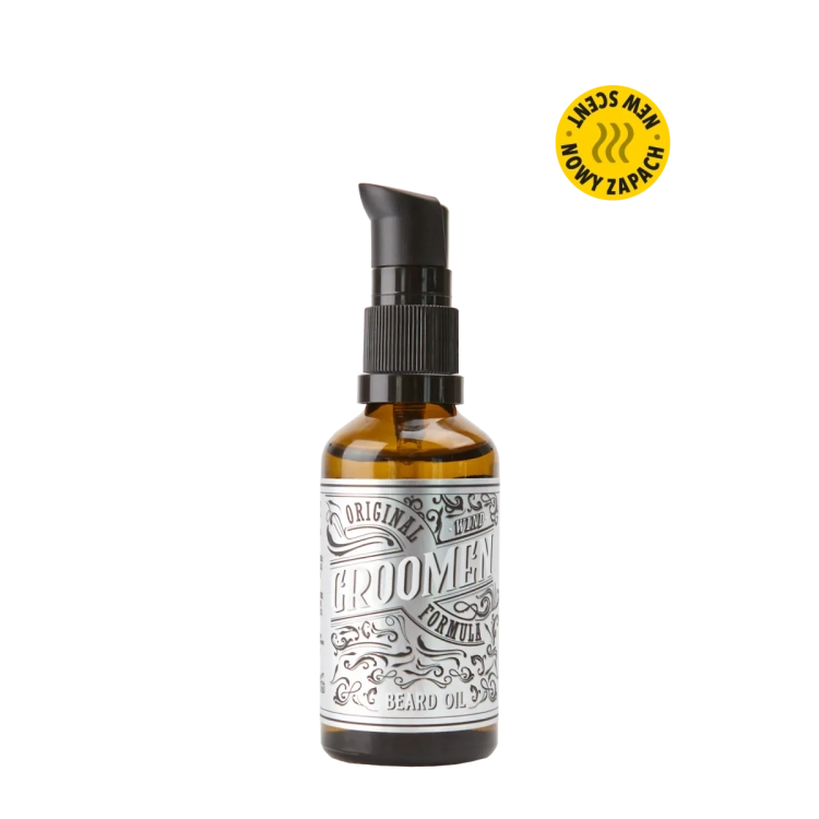 Groomen Wind – Naturalny olejek do brody z jojobą 50 ml | Pielęgnacja i wygładzenie zarostu