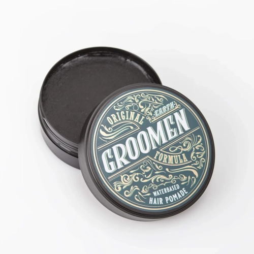 Groomen Earth – Wodna pomada do włosów 120 g | Mocny chwyt i naturalny połysk