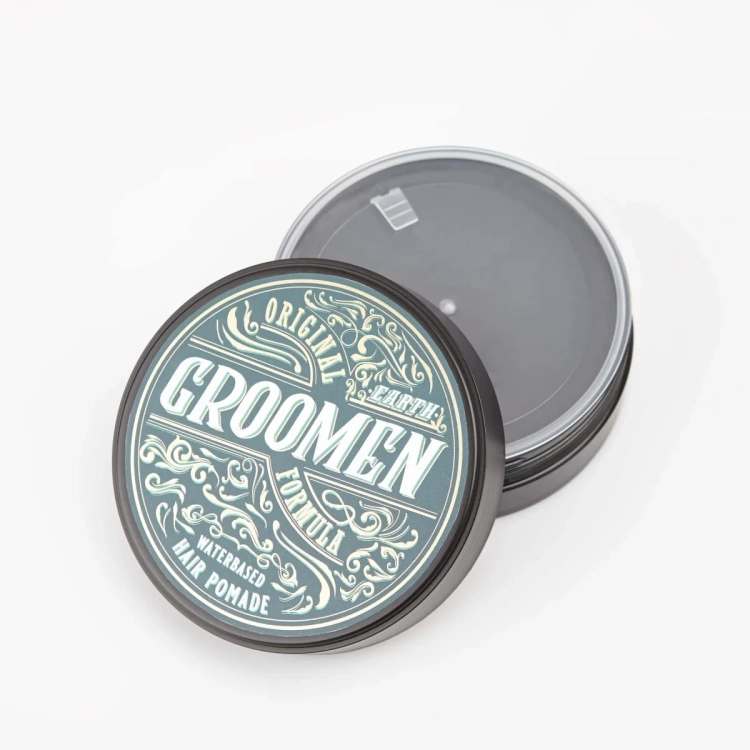 Groomen Earth – Wodna pomada do włosów 120 g | Mocny chwyt i naturalny połysk