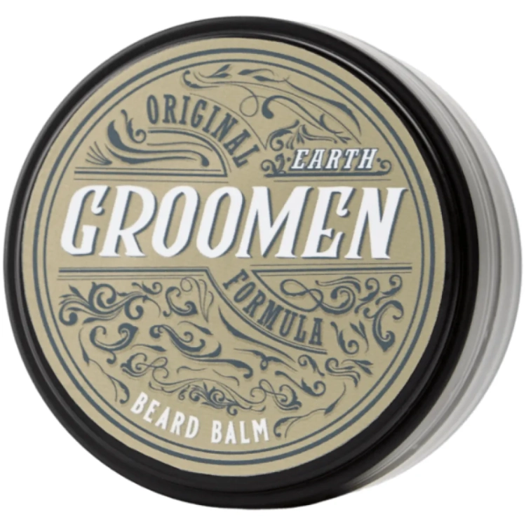 Groomen Earth – Naturalny balsam do brody 50 g | Masło shea, mocny elastyczny chwyt i pielęgnacja zarostu