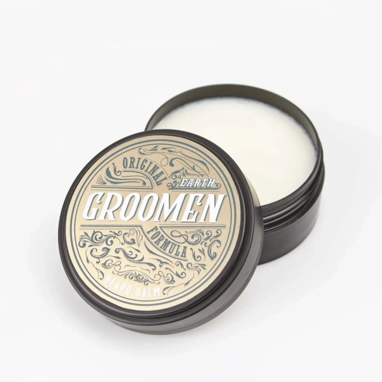 Groomen Earth – Naturalny balsam do brody 50 g | Masło shea, mocny elastyczny chwyt i pielęgnacja zarostu