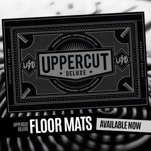 Uppercut Deluxe Floor Mat – Antypoślizgowa mata podłogowa do barber shopu 90 × 60 cm