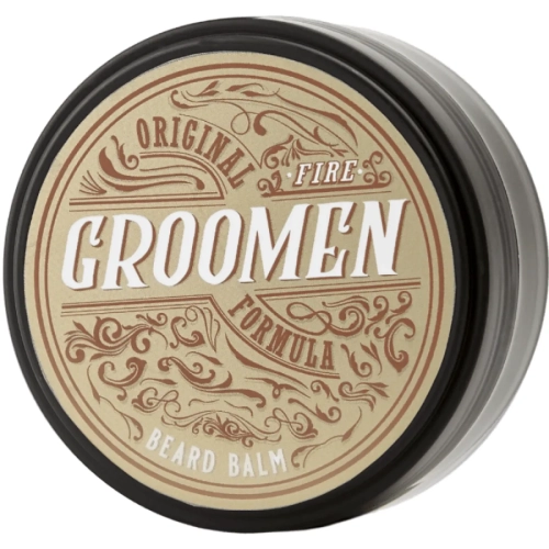 Groomen Fire 50 g – balsam do brody z masłem shea i woskiem pszczelim | Pielęgnacja i stylizacja zarostu