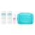 ELEVEN Australia Cloud Holiday Hydrate Trio – zestaw nawilżający do włosów - Szampon 300 ml, odżywka 300 ml, serum wygładzające i kosmetyczka Cloud Bag